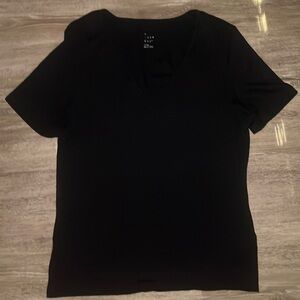 Plain black T shirt